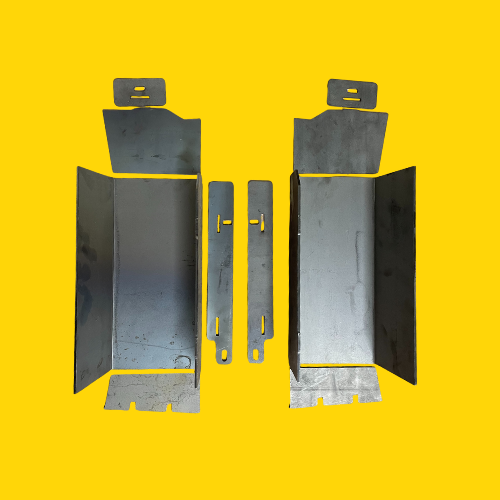 XJ Tail Light Boxes DIY Kit With NO LIGHT HOLES